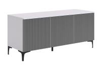 Зефир Тумба 115.01 белое дерево/серый (эмаль)