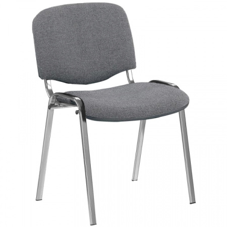 Стул ИЗО ТК-3 светло-серый/ХРОМ