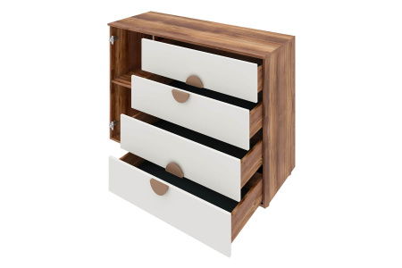 Тризиль Детская 476.05 Комод/Дуб Барокко/зел.камень Тризиль Детская 476.05 Комод/Дуб Барокко/зел.камень