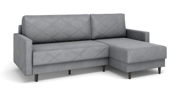 Диван угловой Лондон Porto silver