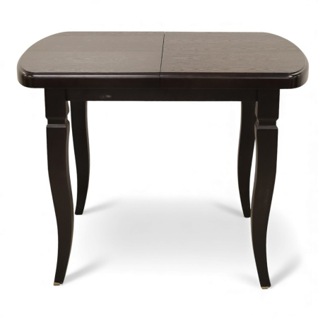 Стол СКР 100+30*80*75 полуовал/темный орех/опора №5