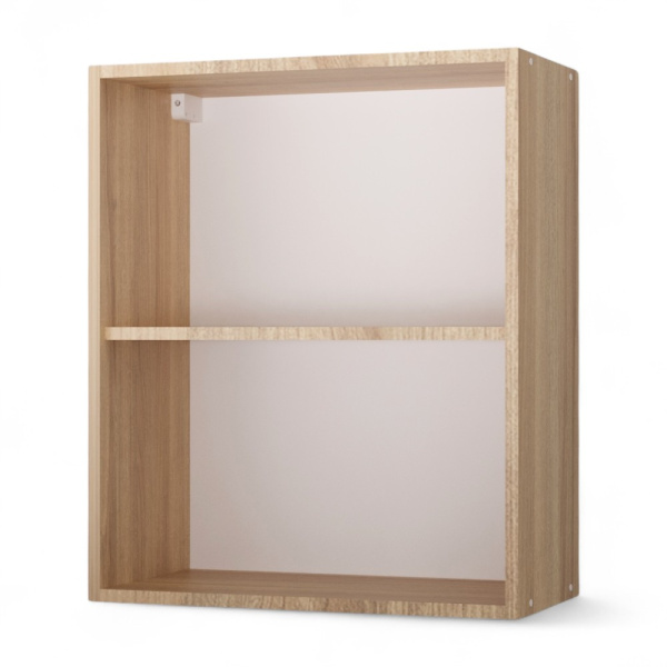 НОВА Корпус шкафа настенного 2-х дверного 600 / Дуб сонома НОВА Корпус шкафа настенного 2-х дверного 600 / Дуб сонома