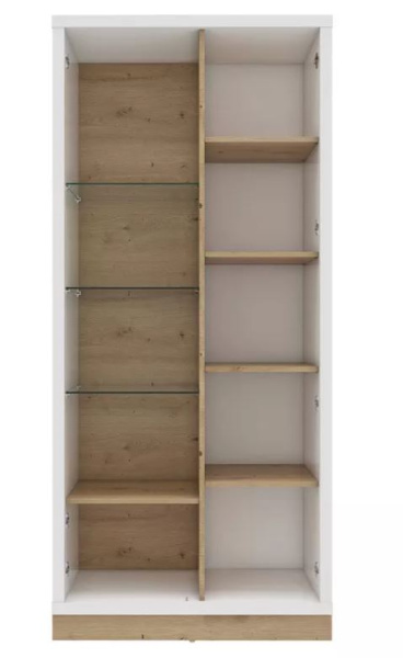 Шкаф 2-х дверный со стеклом Балтимор 