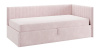 Кровать Твикс  (Тахта)  с подъёмным механизмом 90х200 см нежно-розовый(велюр)