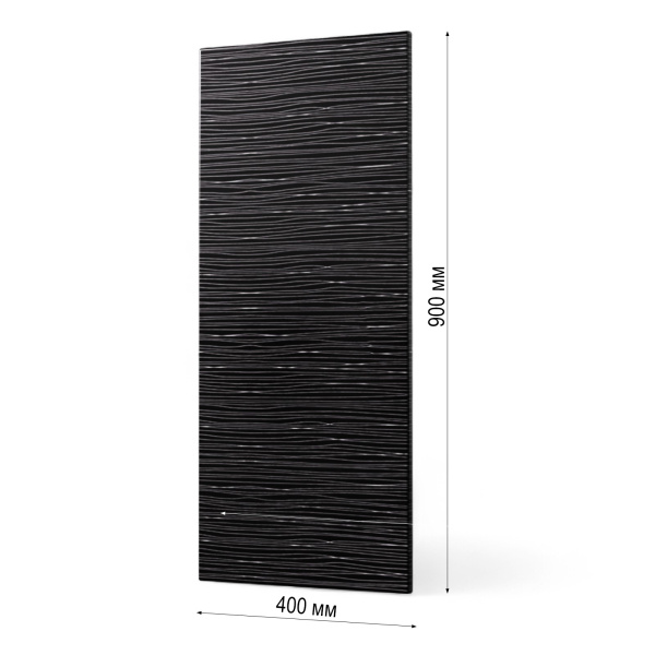 Фасад ВЫСОТА 900 ЧЕРНЫЙ СТРАЙП 400  Фасад ВЫСОТА 900 ЧЕРНЫЙ СТРАЙП 400