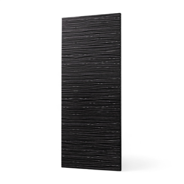 Фасад ВЫСОТА 900 ЧЕРНЫЙ СТРАЙП 400  Фасад ВЫСОТА 900 ЧЕРНЫЙ СТРАЙП 400