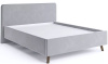 Кровать Ванесса (13) 140*200 Светло-серый 