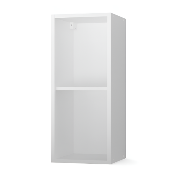 НОВА  Корпус шкафа настенного 1-но дверного 300 / Белый НОВА  Корпус шкафа настенного 1-но дверного 300 / Белый