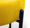 Банкетка Sheffilton SHT- B4 Желтый/Черный муар