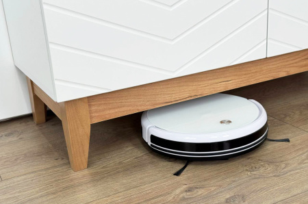 Тумба 2 Хюгге белое дерево/дуб крафт золотой/белый матовый Тумба 2 Хюгге белое дерево/дуб крафт золотой/белый матовый