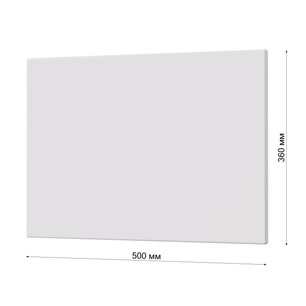 Фасад БЕЛЫЙ МАТОВЫЙ h = 360 * 500 Фасад БЕЛЫЙ МАТОВЫЙ h = 360 * 500