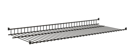 Баско Прихожая Полка сотовая L800, (750х300х) /Черный