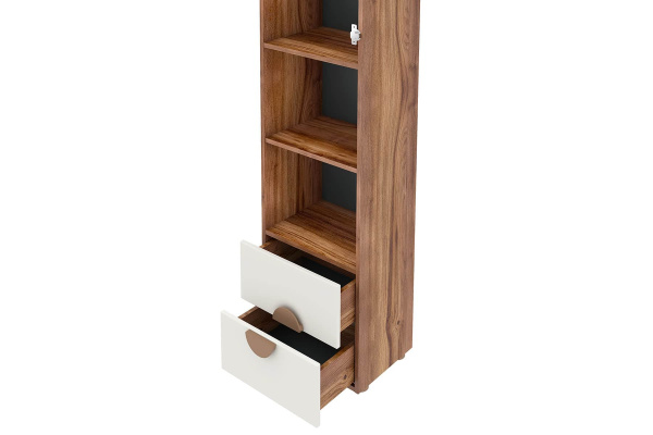 Тризиль Детская 476.04 Шкаф 1 дв. с ящ./Дуб Барокко/зел.камень Тризиль Детская 476.04 Шкаф 1 дв. с ящ./Дуб Барокко/зел.камень