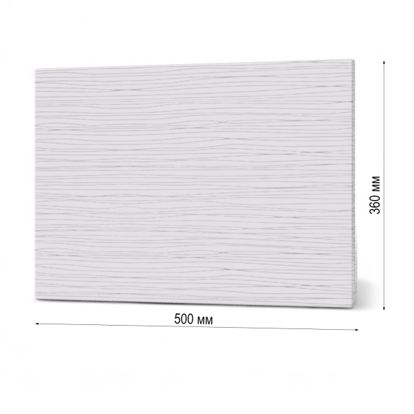 Фасад БЕЛЫЙ СТРАЙП h = 360 * 500 Фасад БЕЛЫЙ СТРАЙП h = 360 * 500