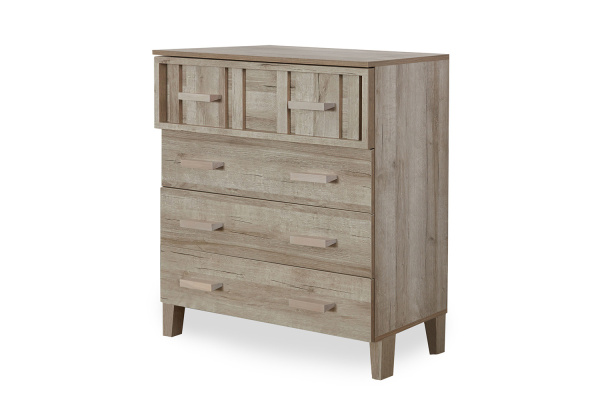 Scandica Oslo 455 Комод Дуб серый Craft Scandica Oslo 455 Комод Дуб серый Craft