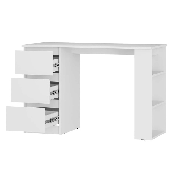 Симпл (молодежная) Стол письменный ПС-07 Белый/