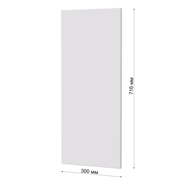 Фасад БЕЛЫЙ МАТОВЫЙ 300 Фасад БЕЛЫЙ МАТОВЫЙ 300