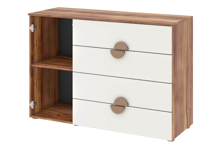 Тризиль Детская 476.05 Комод/Дуб Барокко/зел.камень Тризиль Детская 476.05 Комод/Дуб Барокко/зел.камень